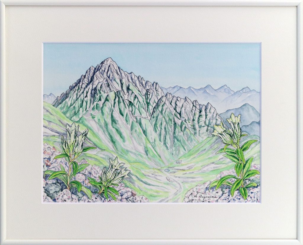 絵画　月明かりの山脈 絵画 月明かりの山脈 uk_hokusai083_main.webp?v=