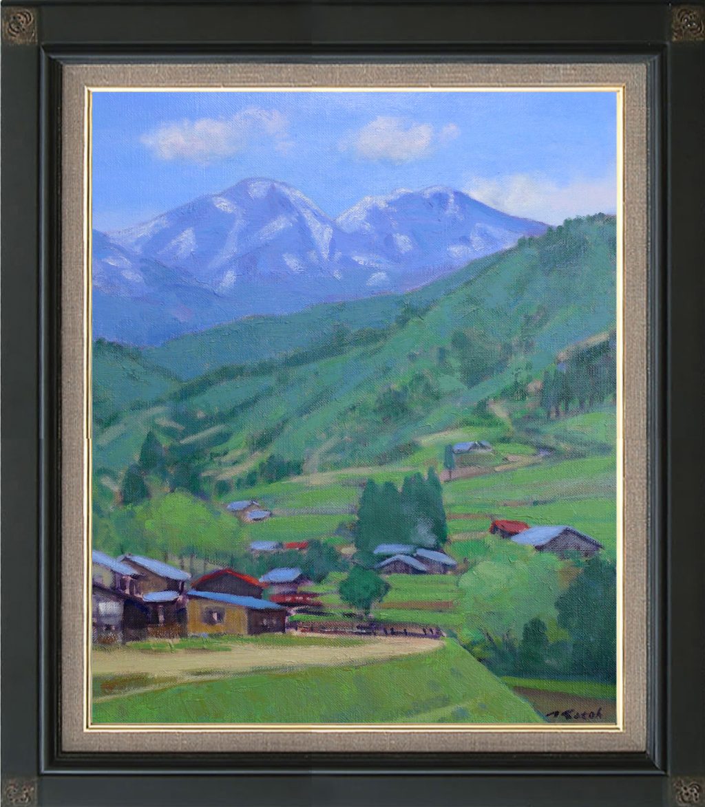 峠の春（乗鞍岳） | 山の絵つなぐサイトbyjRO